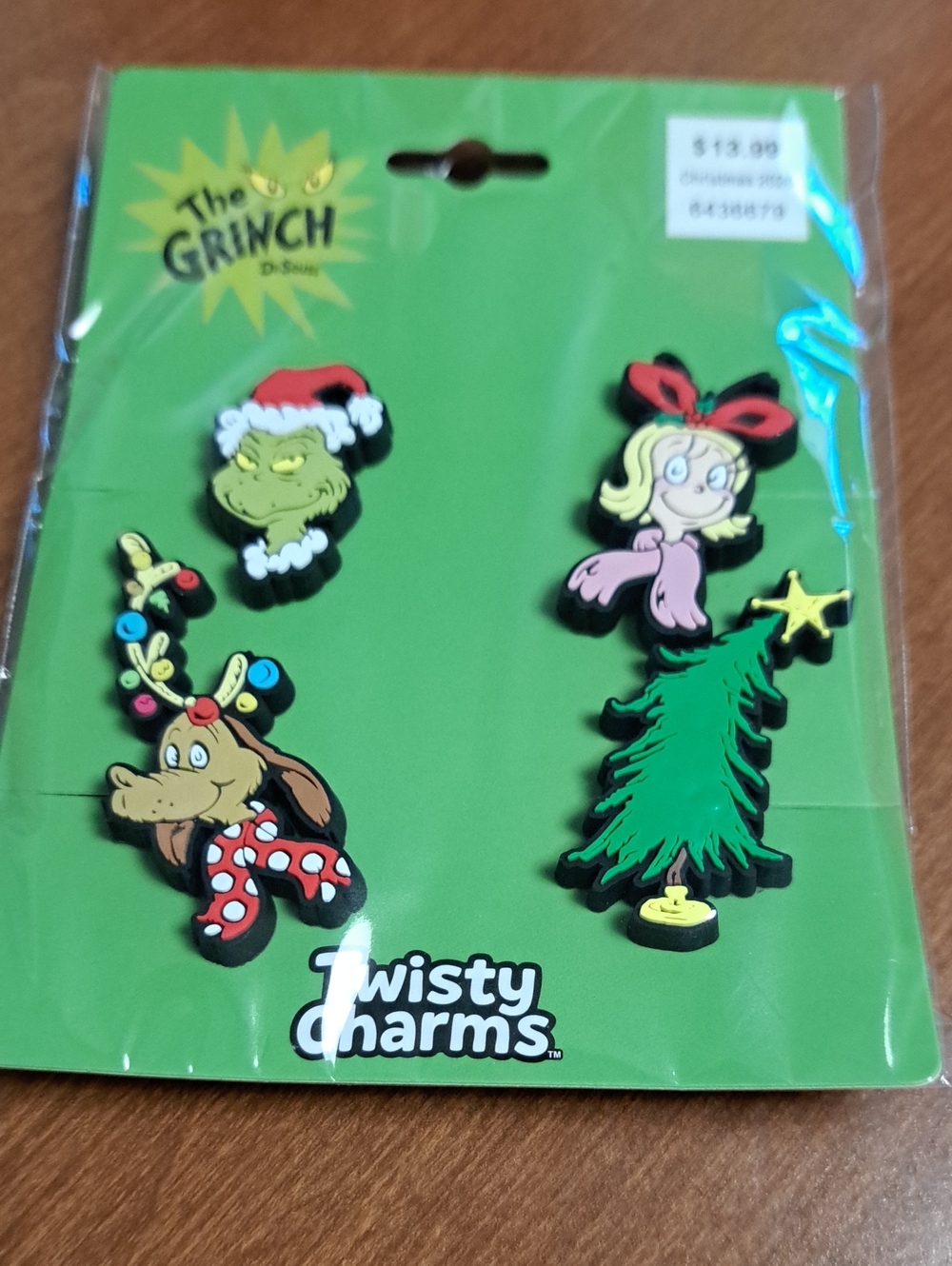 The Grinch Twisty Charms